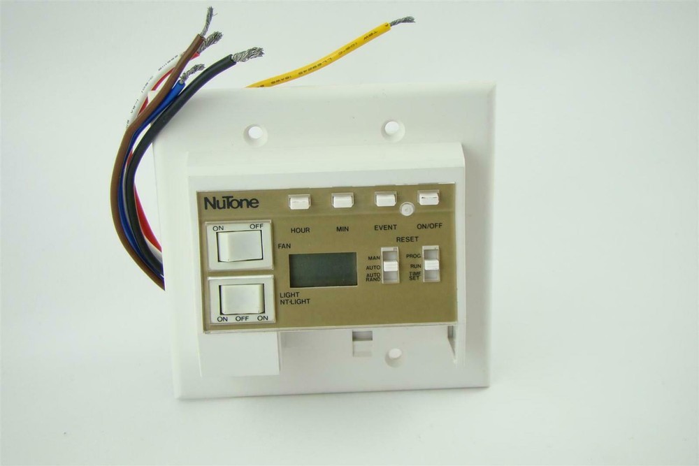 NuTone 24 hour digital Programmable timer 15 Amp 120V AC HST-24