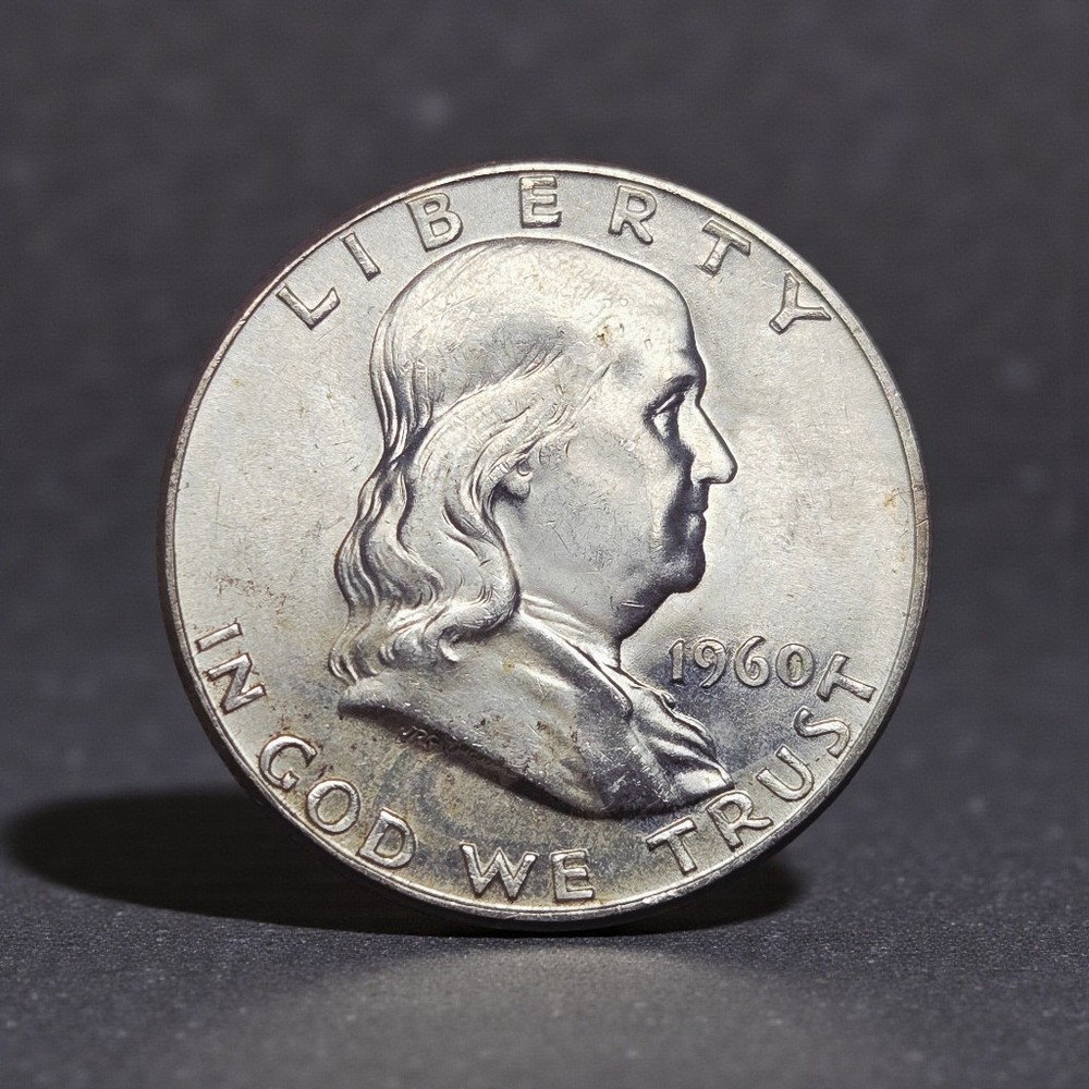 1960-P Franklin Half Dollar 90% Silver