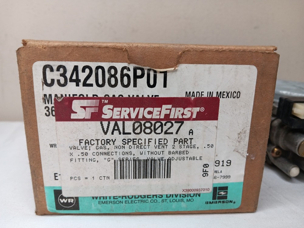 VAL08027 Gas Valve