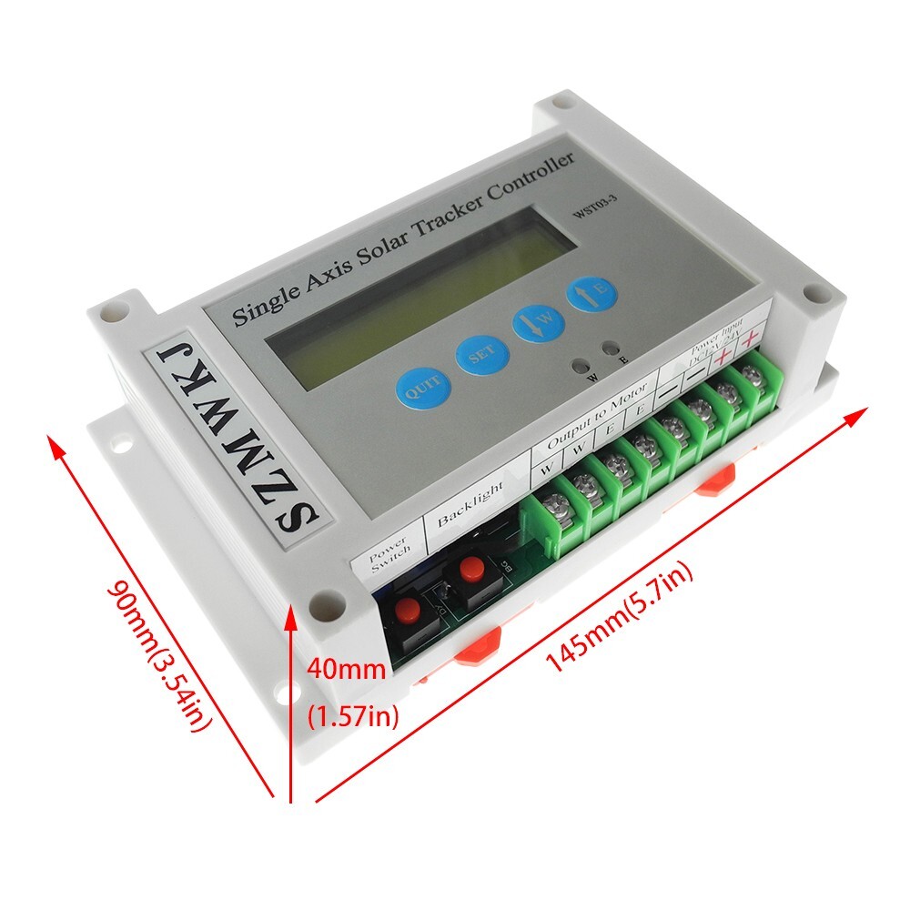 DC12V 8" Linear Actuator &LCD Controller &Wind Sensor For Solar Tracking Tracker