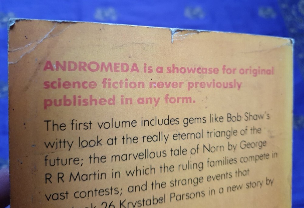 Andromeda ~ 10 Science Fiction Stories ~ First Edition 1976