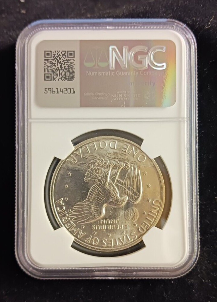 1972(S) Silver $ NGC MS 67 Ike Dollar Coin