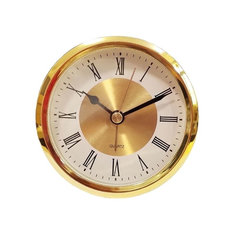 Quality 3.5in Round Clock Insert Used for Various Ceramic Handicrafts Tool