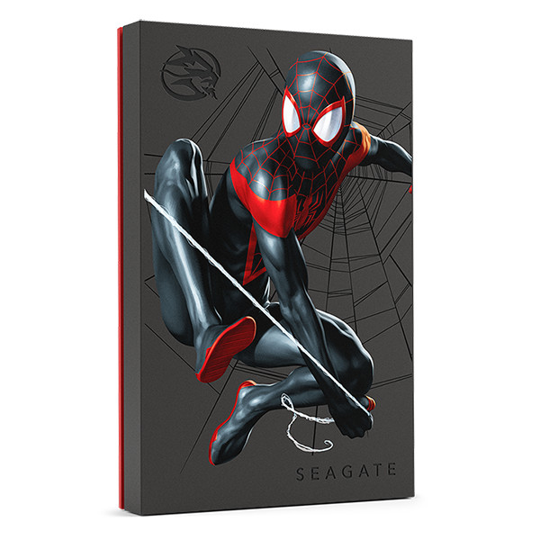 Marvel Miles Morales SPIDER-MAN 2TB External Hard-Drive by Seagate