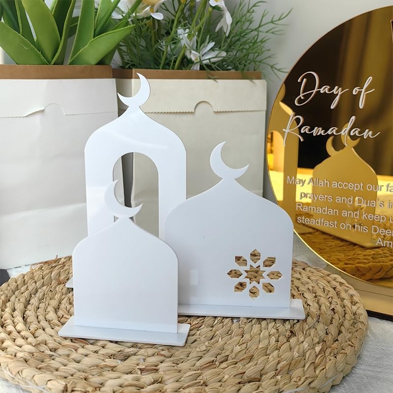 Ramadan Decorations for Table Sign Eid Mubarak Party Decoration Ramadan-c