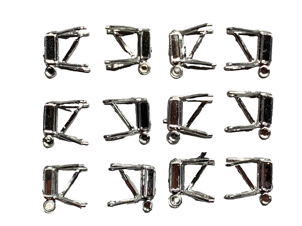 1/64 DCP PARTS (6 SETS) CHROME PETERBILT 379 MIRRORS