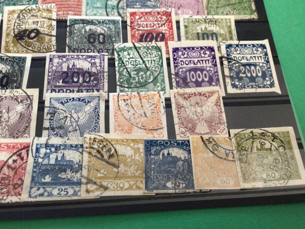 Czechoslovakia early used stamps A15231