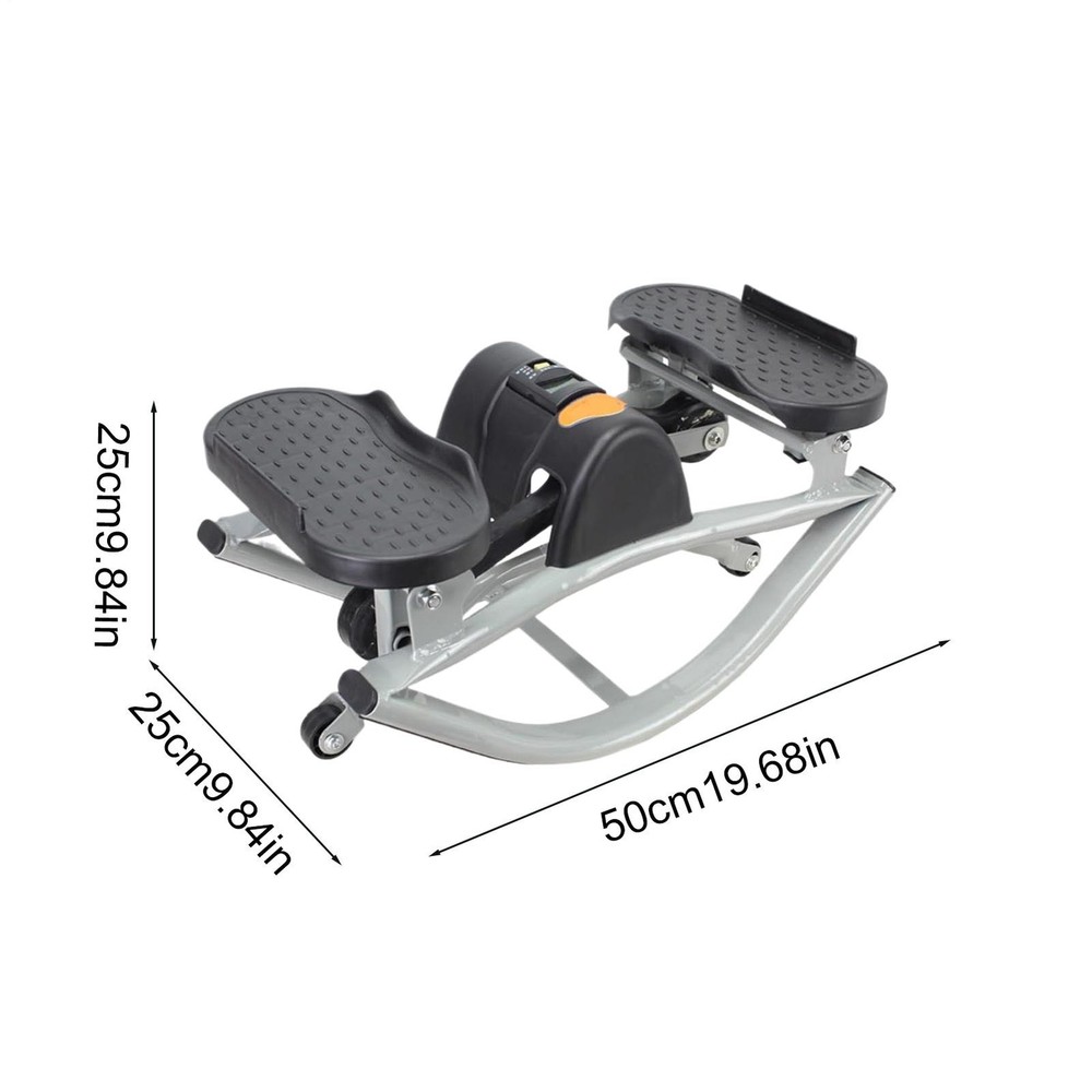 Rock Stepper Workout Exercise Equipment for Legs Glutes Low-Shock