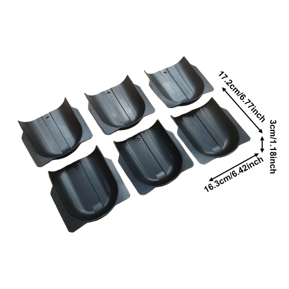 Set of 6 Pool Table Protectors. Pool Table Accessories. Easy to Use. Practical.