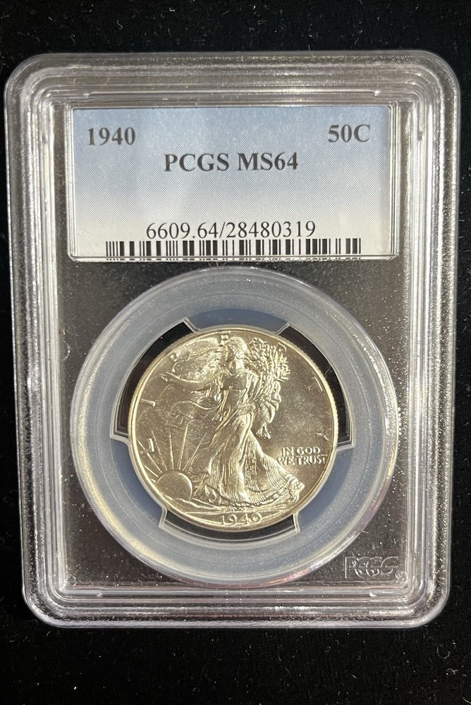 1940 Walking Liberty Half Dollar MS64 PCGS