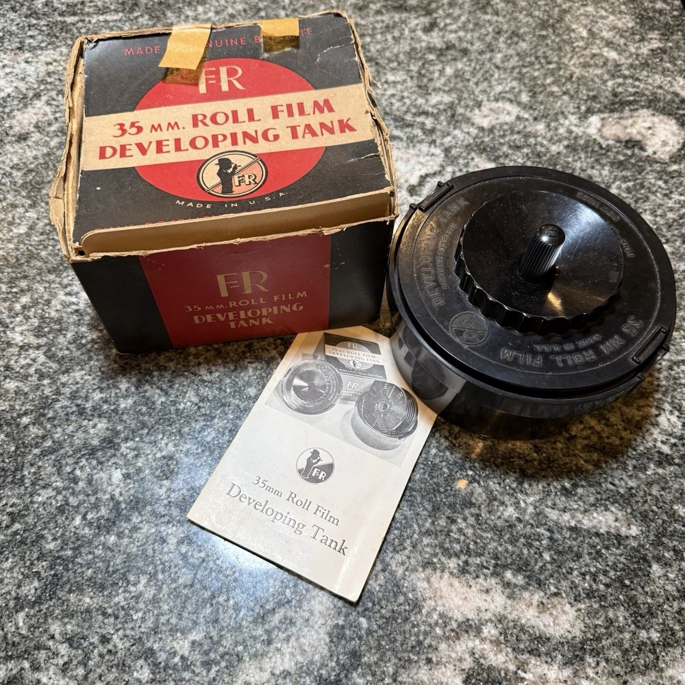 FR Special Adjustable Roll Film 35mm Developing Tank