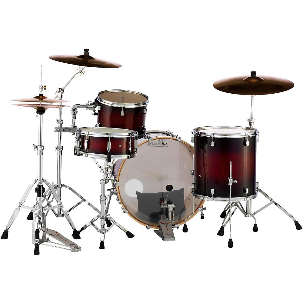 Pearl Decade Maple 3-Piece Shell Pack Gloss Deep Red Burst