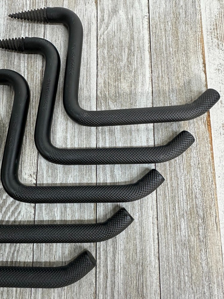 Tree Stand Screw-In Steps - 5 Steps - Black Matte - Non Skid Steps