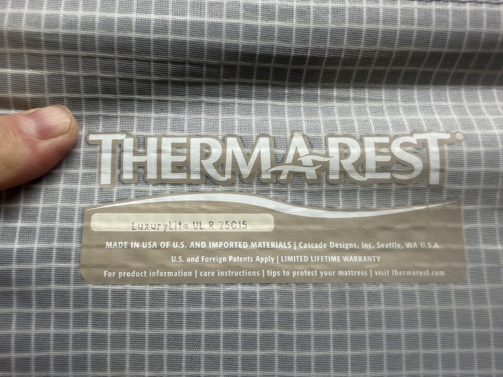 Thermarest LuxuryLite Cot- Ultralight