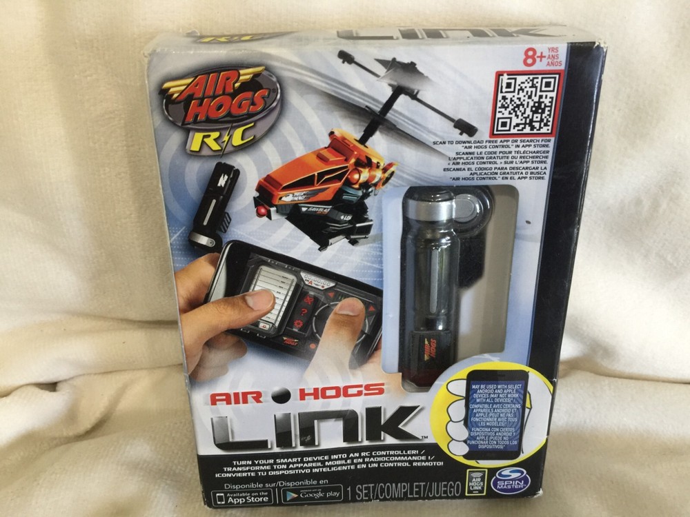Air Hogs Link Remote Control Transmitter iOS Android Device RC Havoc Heli Cage