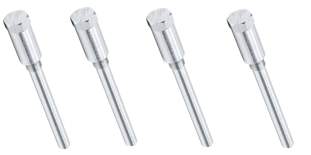 Caliper Bracket Brake Bolts GM Hex Head 7/16" Fine Thread 4 Pack