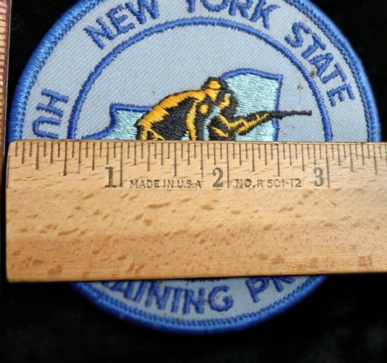 New York State Hunter Training Program Patch FREE SHIPPING