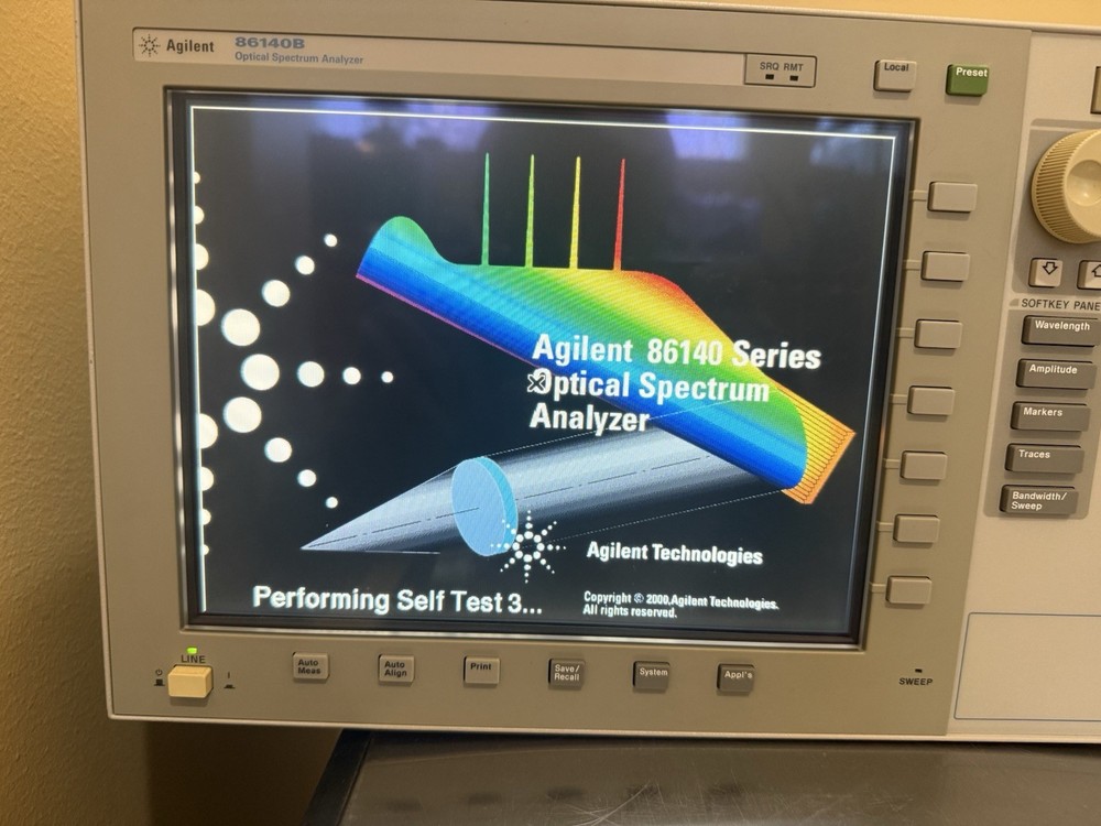 agilent 86140b optical spectrum analyzer