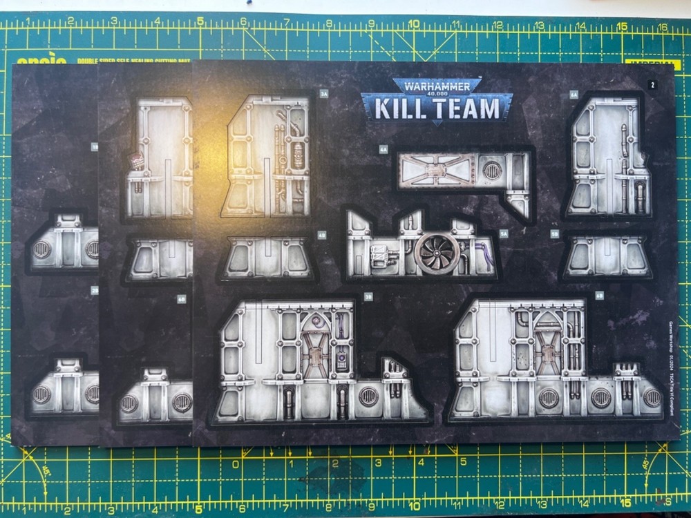 Warhammer 40k / Kill Team MDF Terrain from Starter Set (new)