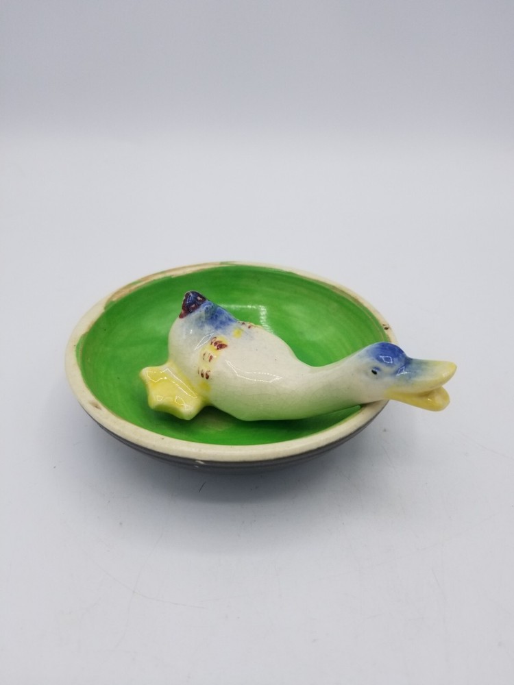 Vintage Duck Trinket Dish