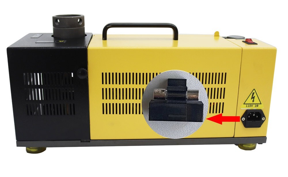 Drill Bits Sharpener 13-26mm Drill Bits Sharpener Equipment 4400rpm Yellow Color