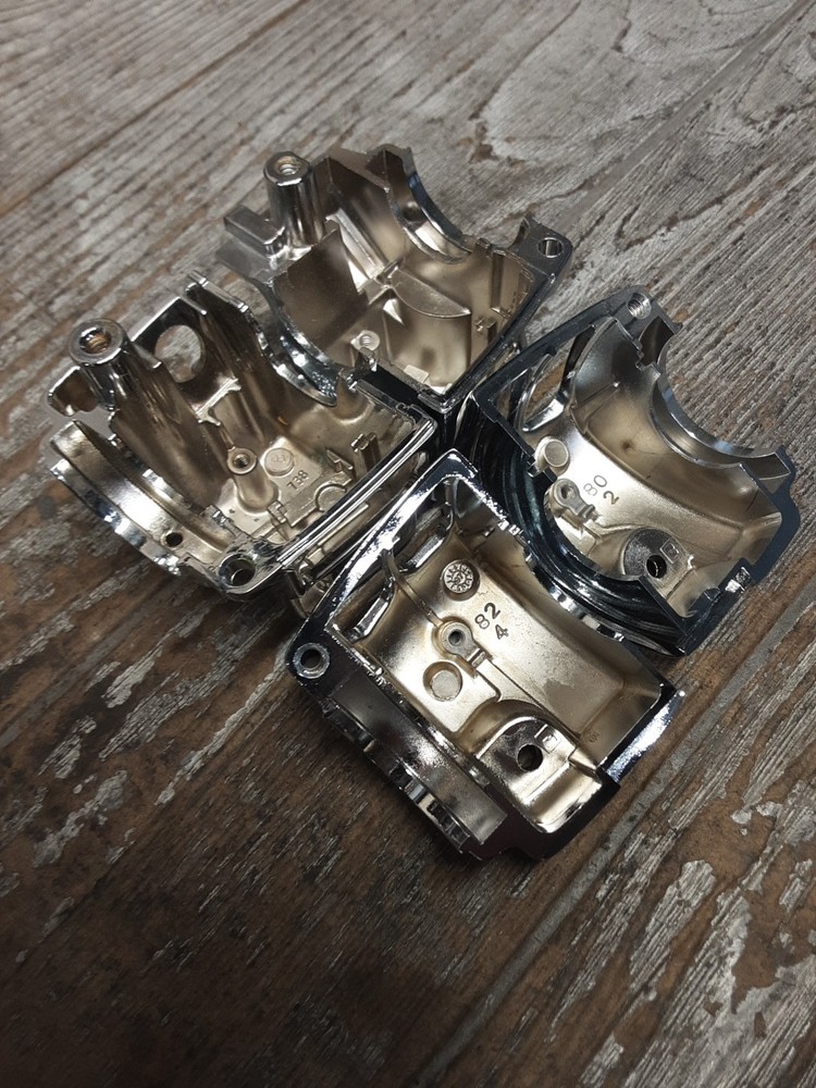 Harley Davidson Front Left Right Hand Control Switch Pack Covers Chrome