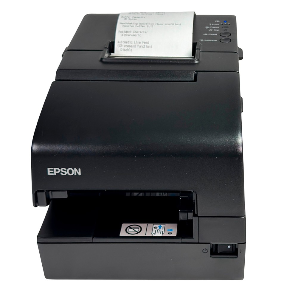 LOT OF 5 Epson TM-H6000V Multi-function POS Receipt Printer USB LAN No Adapter