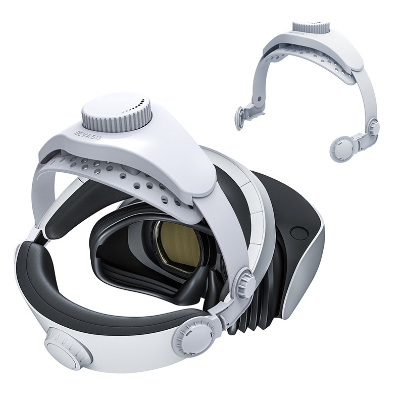 Head Strap for PlayStation VR2 Headset Adjustable Headband Replace Accessories