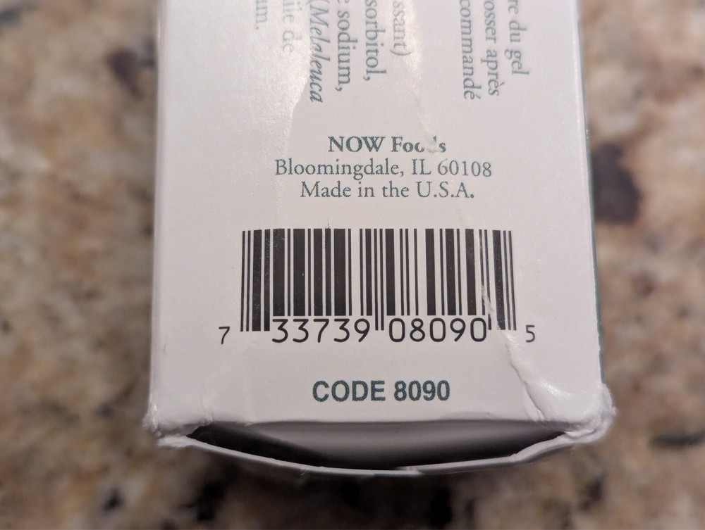 Now Solutions Xyli White Refreshmint Toothpaste Gel 6.4 oz