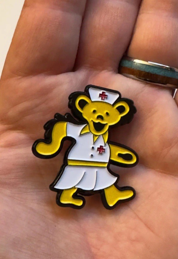 Grateful Dead Nurses’ Pin Limited Edition