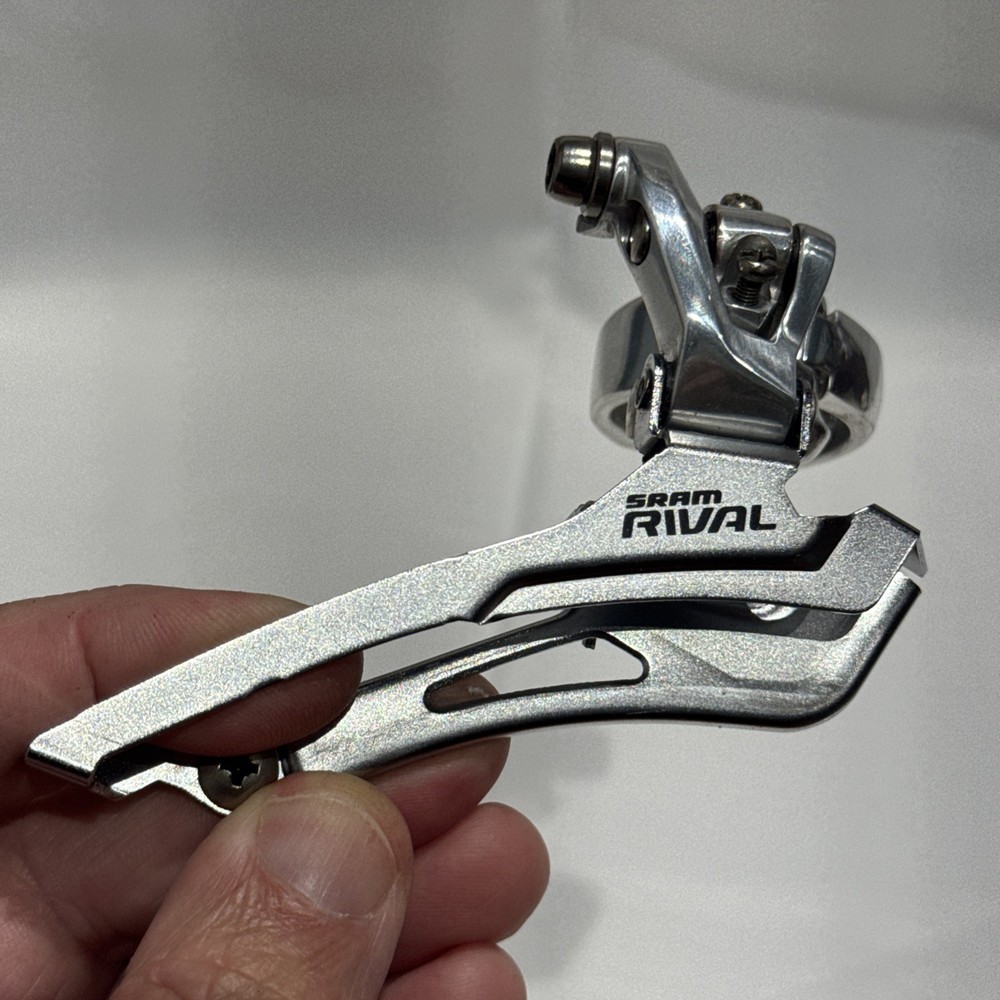 SRAM Rival Double Front Derailleur 2x10 31.8 Clamp Silver C20033