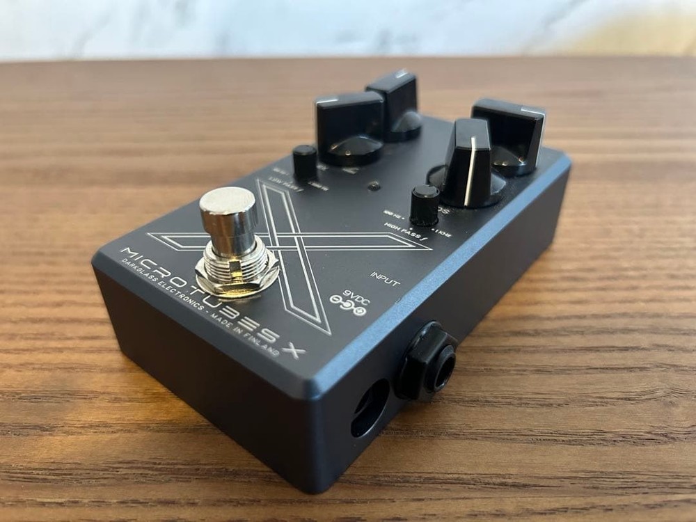 Darkglass MICROTUBES X bass effector operation confirmed
