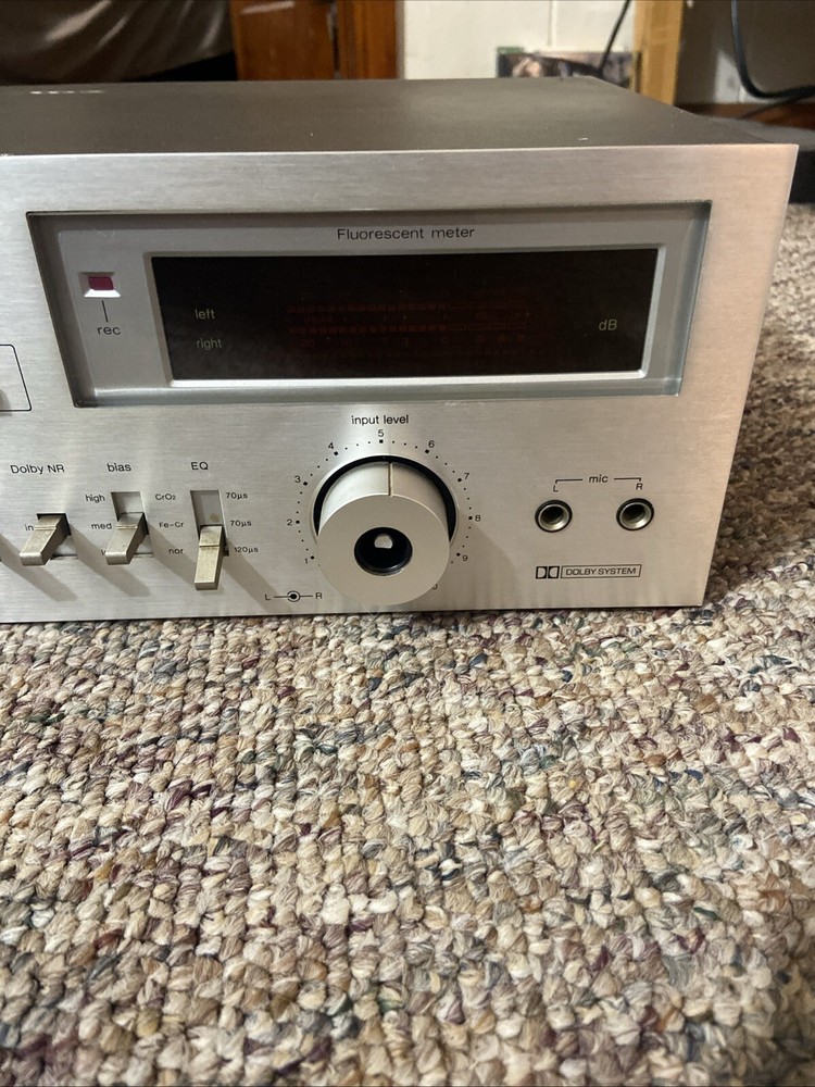 Technics RS-M18 Vintage Classic Cassette Tape Deck Player Recorder