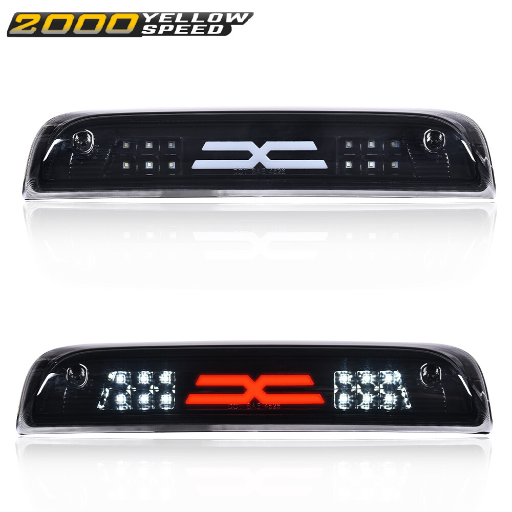 Fit For 2014-18 Silverado GMC Sierra LED Rear 3rd Third Brake Light Lamp Type X