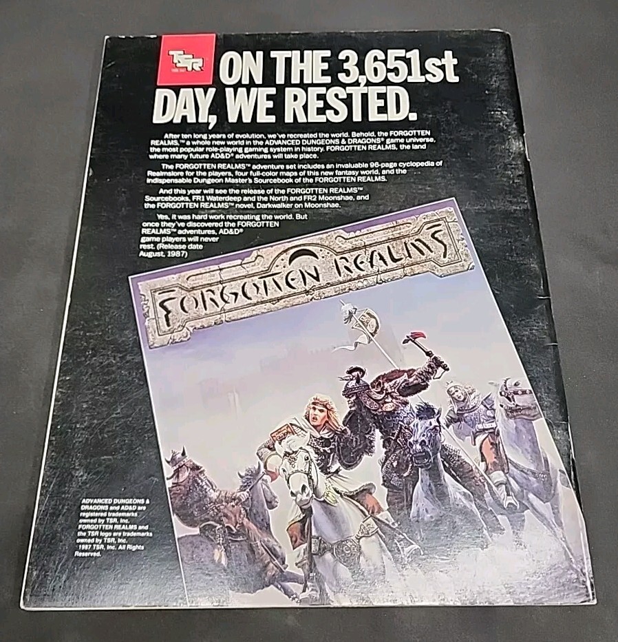 Dungeon Magazine: Issue #7 September/October 1987 (TSR)