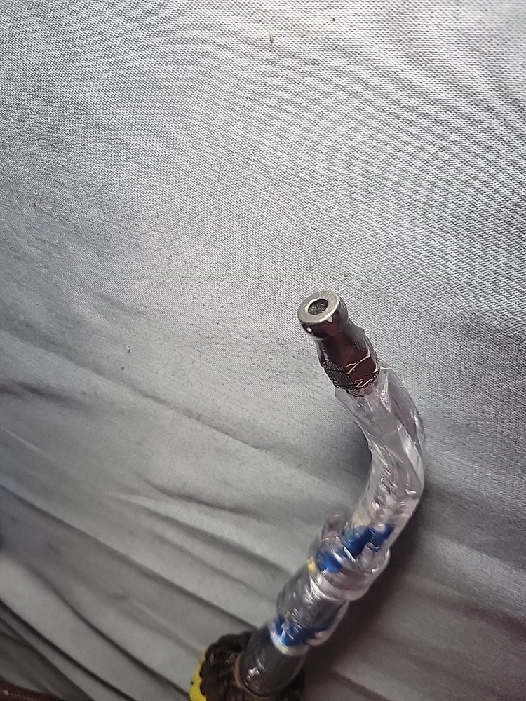 30" Tall Glass Hand Painted Hookah