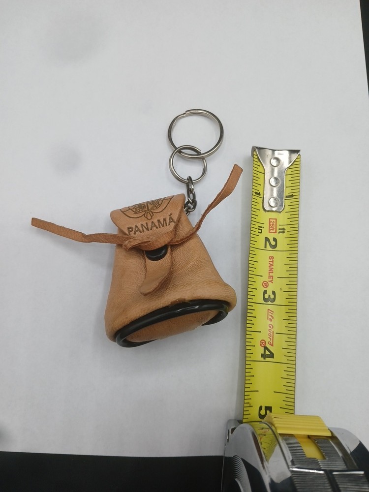 Panama Travel Souvenir Key Chain Ring Leather? Backpack