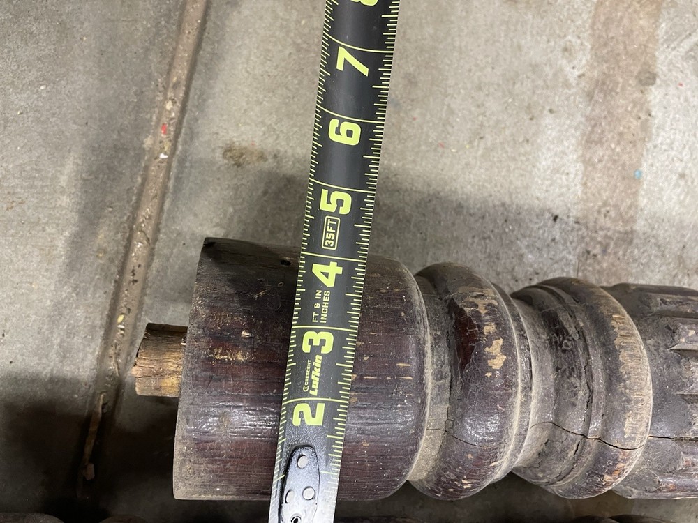 Antique Oak Table Legs