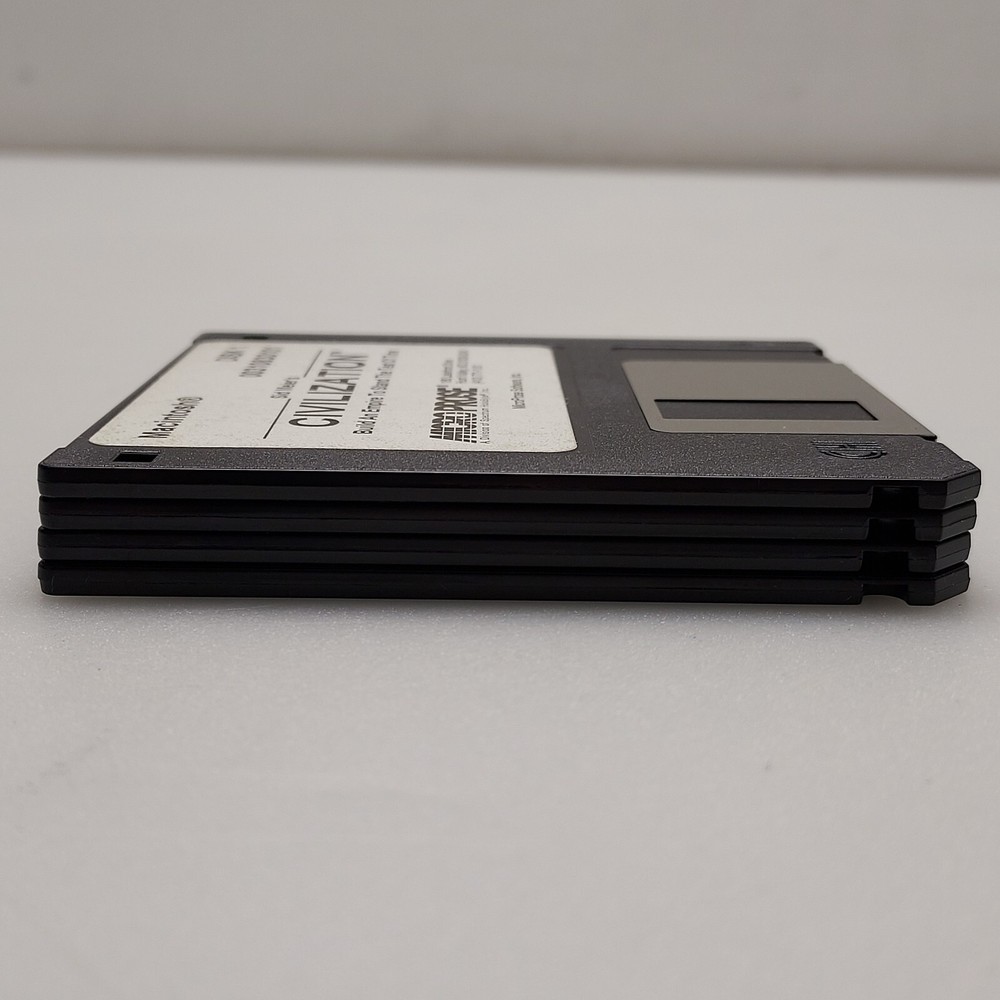 COMPUTER💥WARGAMES💥 RETRO SID MEIER'S CIVILIZATION ORIGINAL VTG MACINTOSH/APPLE