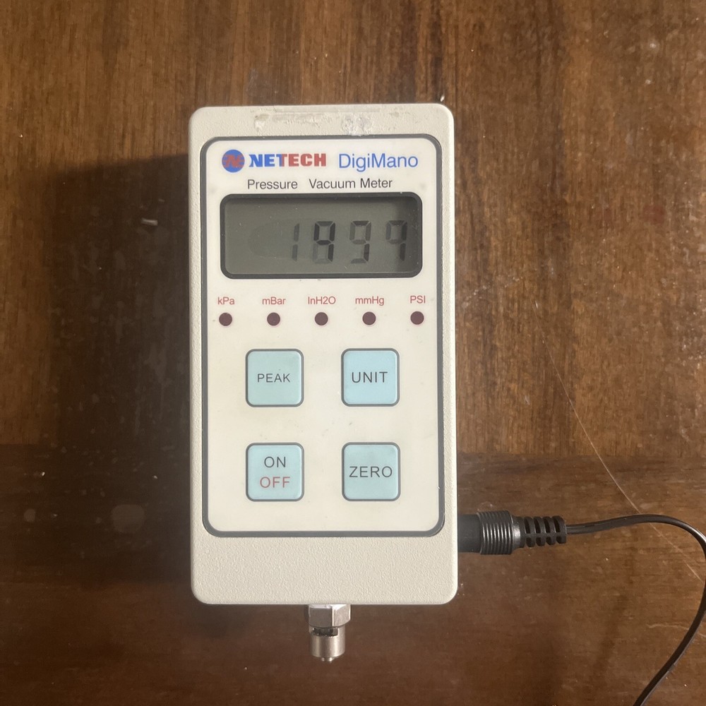NETECH DIGIMANO PRESSURE / VACUUM METER 2000