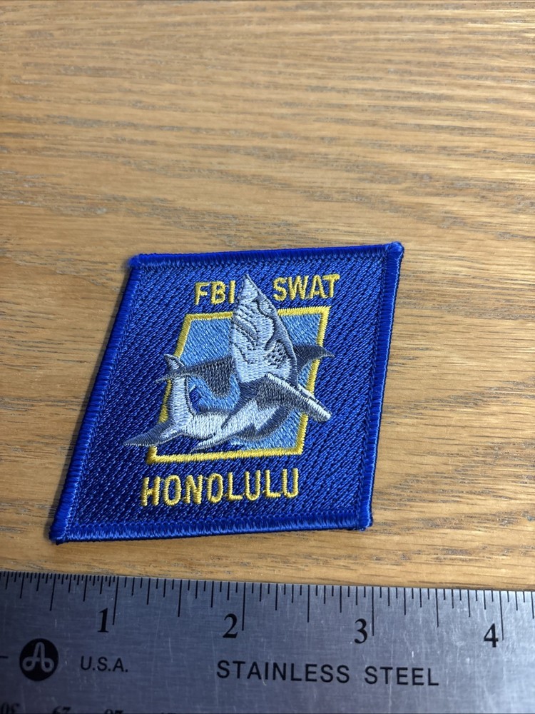 FBI Swat Honolulu Patch