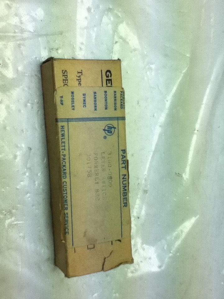HP 3100-0800 Lever Switch