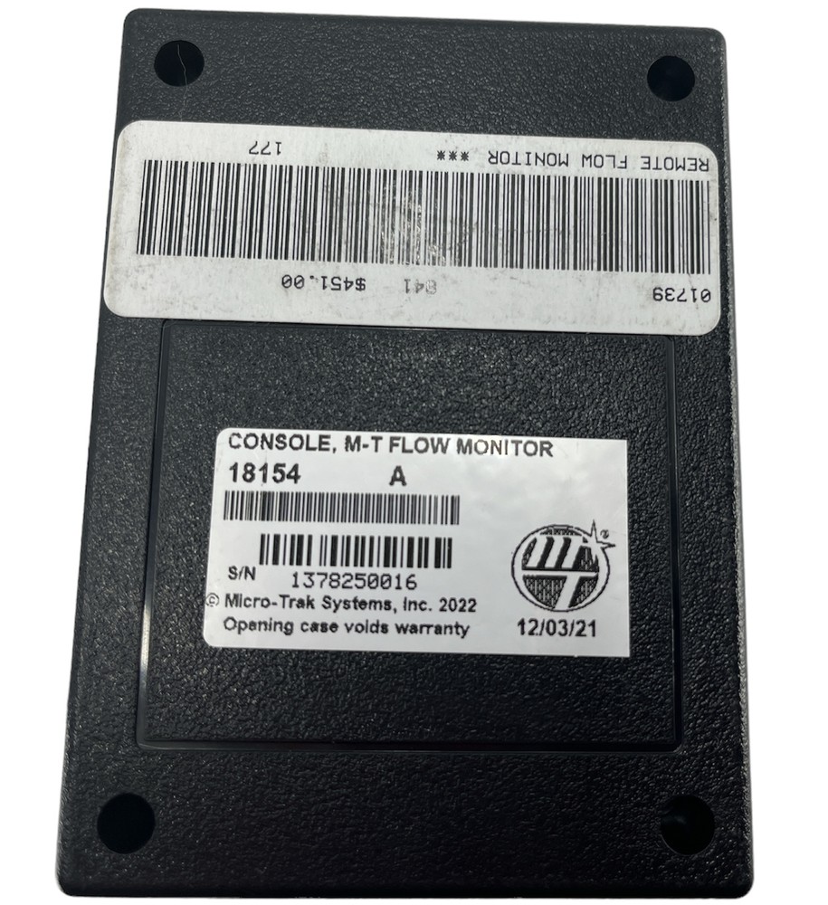 01739 Micro-Trak Flowmate Console and Harness Kit (No Flowmeter)