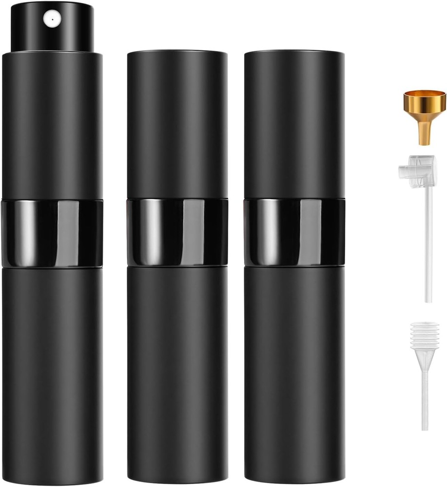 ​​Perfume Travel Refillable Atomizer 8ML (3PCS) - Empty Cologne Spray Bottle