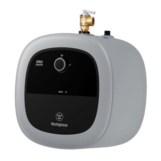 4 Gal Electric Mini-Tank Water Heater for 2-3 APOLO Classic Plus 4 Gallon