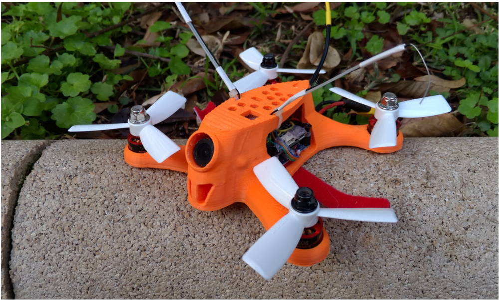 drunK131 3D Printed FPV Drone Frame 3 Inch by DAquad
