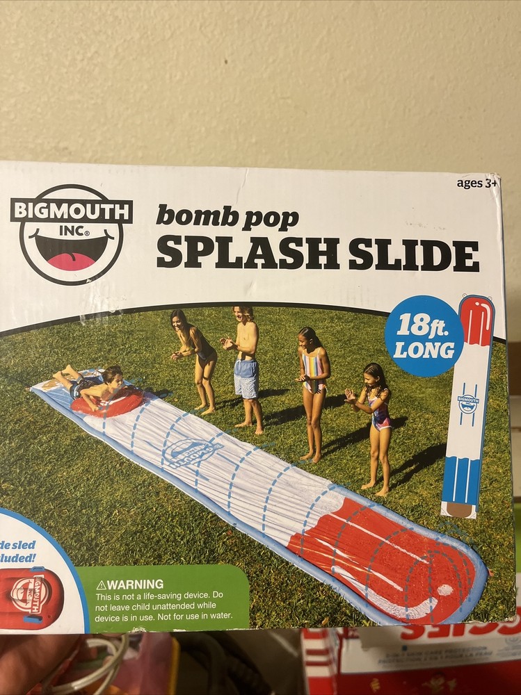 Ice Pop Splash Slide 18ft