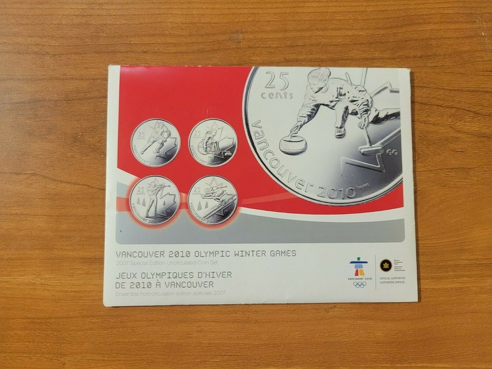 2007 Uncirculated Set Vancouver 2010 Olympic Winter game