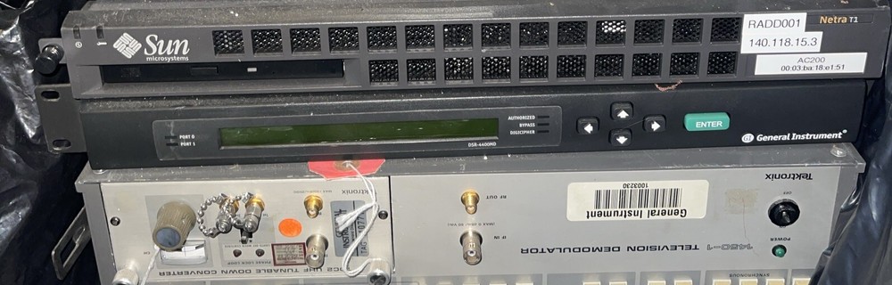 Motorola DSR-4400MD Satellite Receiver 19" Rackmount