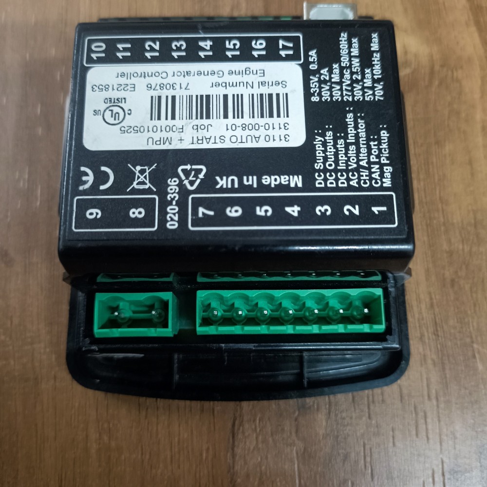 Deep Sea DSE3110 Auto Start Control Module MPU For Engine Generator Controller